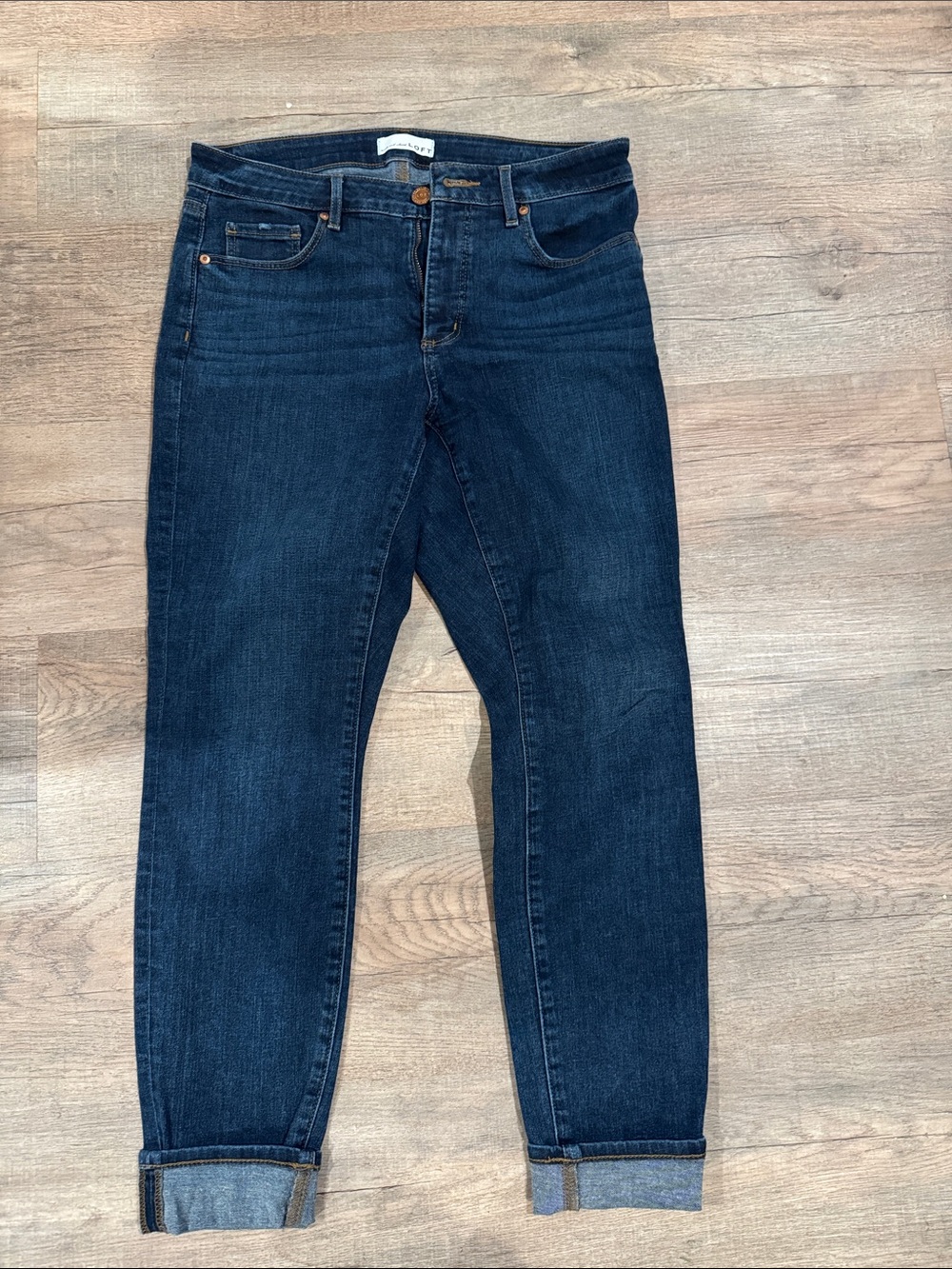 Men's Dark Blue Slim Jeans